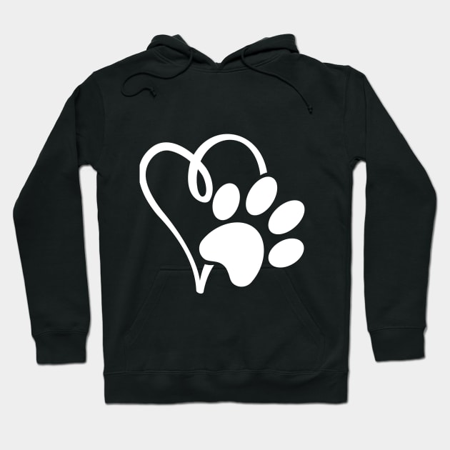 Love Paw Print™ Hoodie by lovepawprint